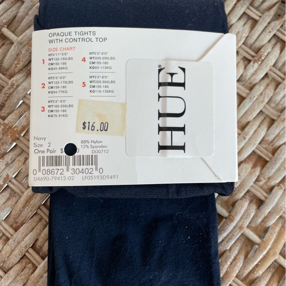 2-pack Hue Tights - Picture 3 of 4